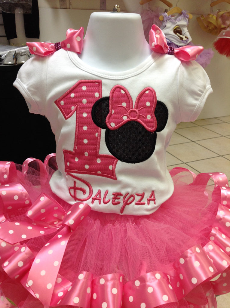 Mouse Pink Birthday Tutu Outfit,Miss Mouse Ribbon Tutu,Miss Mouse Dress 5T / Tutu-Shirt-Hairbow Mouse Pink Birthday Tutu Outfit,Miss Mouse Ribbon Tutu,Miss Mouse Dress 5T / Tutu-Shirt-Hairbow