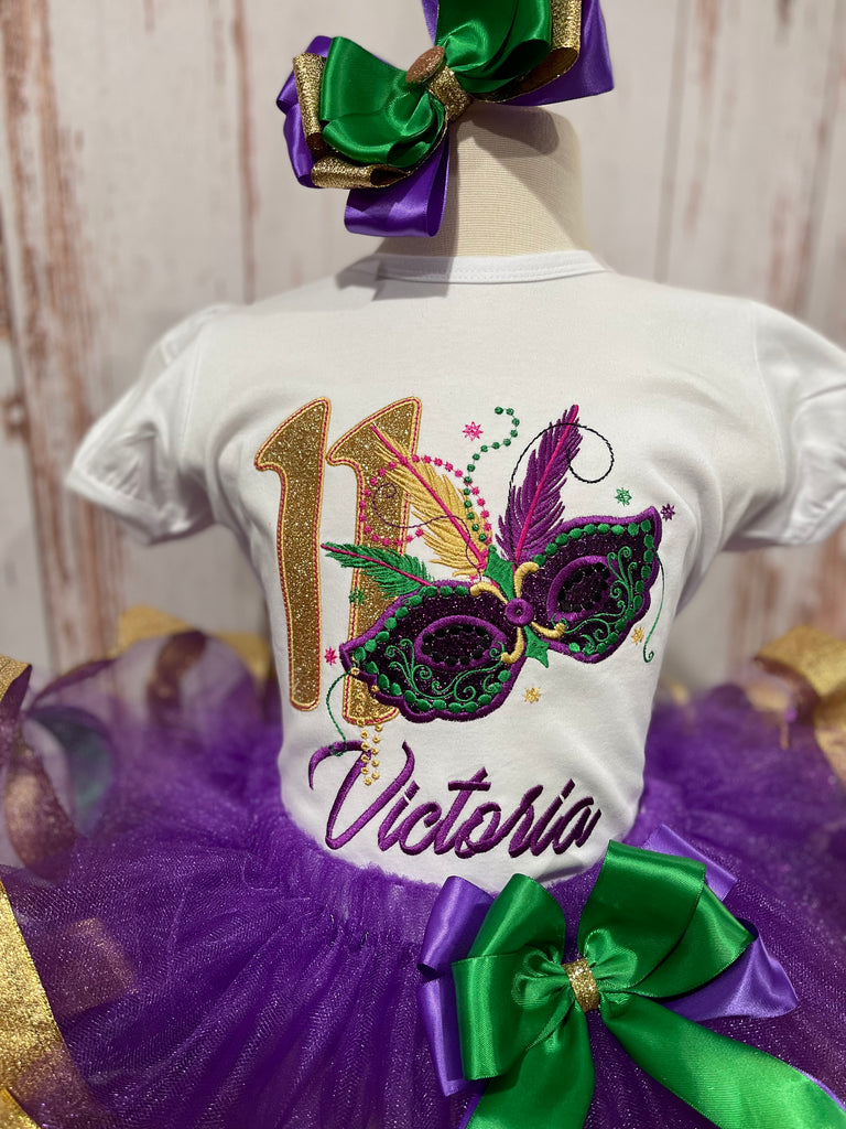 Mardi Gras Tutu Birthday Outfit, Mardi Gras Outfit, Mardi Gras Dress 5T Mardi Gras Tutu Birthday Outfit, Mardi Gras Outfit, Mardi Gras Dress 5T