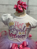 Royal Threeness, Twoness, Oneness Tutu Birthday Outfit, Royal Tutu Dress in any number