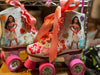 Hawaiian Girl Roller Skates,Rink Roller Skates
