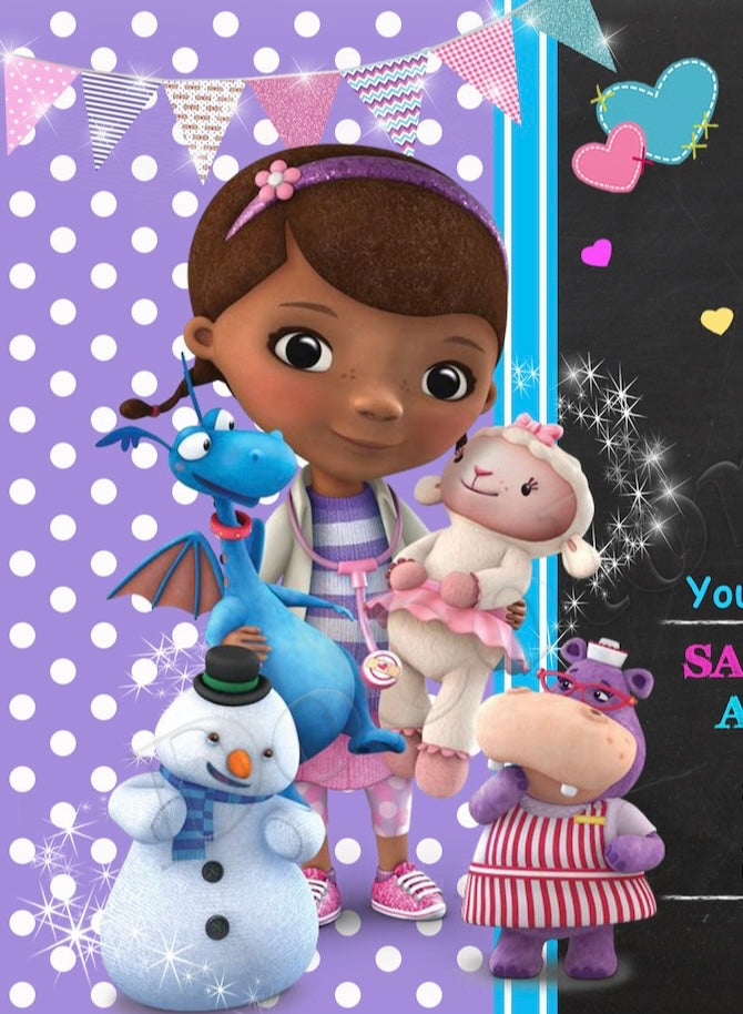 Doc McStuffins Theme Tutu Outfit, Ms Rachel Birthday Dress 10