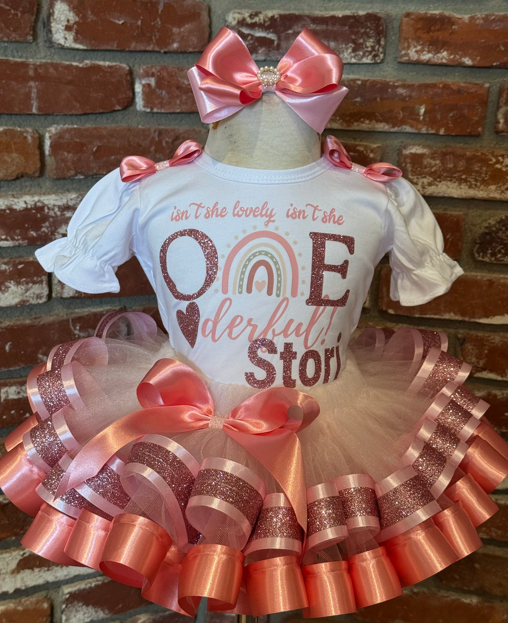 ONEderful tutu outfit, 1st birthday, ONEderful dress