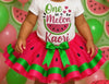 One in a Melon Tutu Birthday Outfit, Watermelon Tutu