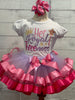 Royal Threeness, Twoness, Oneness Tutu Birthday Outfit, Royal Tutu Dress in any number