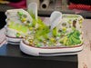 Baby Princess Theme sneaker shoes,  Custom bling chucks,Bling shoes