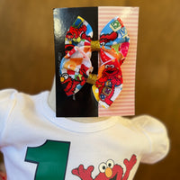 Red Monster Outfit, Street tutu outfit, Red Dress, Street Birthday Outfit