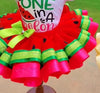 One in a Melon Tutu Birthday Outfit, Watermelon Tutu