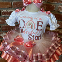 ONEderful tutu outfit, 1st birthday, ONEderful dress