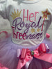 Royal Threeness, Twoness, Oneness Tutu Birthday Outfit, Royal Tutu Dress in any number