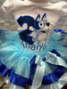 Blue Dog Theme Tutu Birthday Outfit, Bluey Theme Birthday, Birthday Shirt