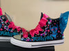 Stitch Custom bling Sneakers, Stitch Bling shoes, Lilo and Stitch custom Chucks