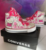 Kitty themed Bling Sneakers, Kitty Bling Shoes, personalized shoes, Custom Kitty Shoes, Custom Bling Chucks