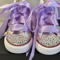Circus Theme Sneakers shoes,  Custom Carnival bling converse, Circus Bling shoes