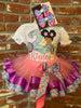 Mermaid Under the Sea Theme Birthday Tutu Outfit, Under The Sea Dress, Ocean theme Dress