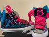 Stitch Custom bling Sneakers, Stitch Bling shoes, Lilo and Stitch custom Chucks
