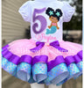 Mermaid Under the Sea Theme Birthday Tutu Outfit, Under The Sea Dress, Ocean theme Dress