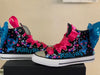 Stitch Custom bling Sneakers, Stitch Bling shoes, Lilo and Stitch custom Chucks