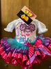 Abby Cadabby Tutu Birthday Outfit, Sesame Street Theme Dress