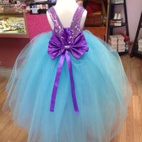Mermaid Theme - Purple & Aqua Dress