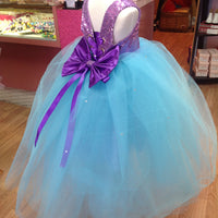 Mermaid Theme - Purple & Aqua Dress