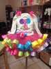 Candy theme ,Ribbon Tutu, Rainbow Candyland Birthday Tutu Outfit Shirt Tutu Outfit (any age) Lollipop Candy Land
