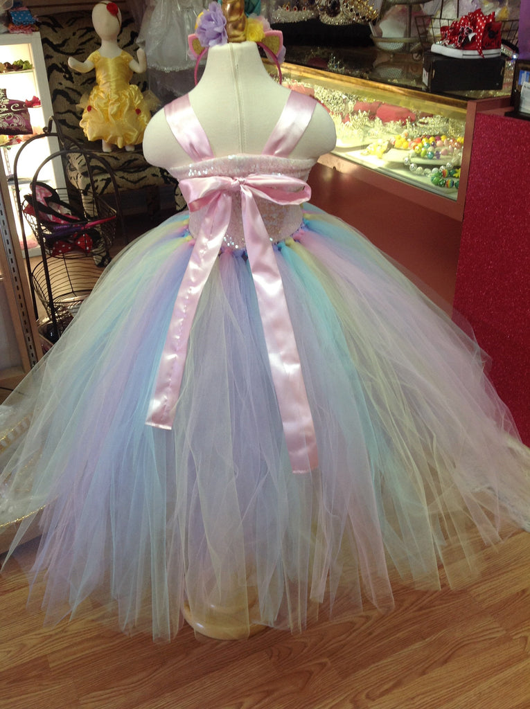 Summer Flower Girl Dresses Cartoon Unicornis Party Unicorno Dress Baby –  Triple AAA Fashion Collection