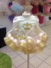 Pink and Gold Crown ,Ribbon Tutu, Custom Embroidery Birthday Shirt, Birthday outfit