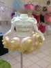 Corona rosa y dorada, tutú de cinta, camisa de cumpleaños de bordado personalizado, traje de cumpleaños