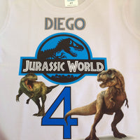 Jurassic world Birthday Shirt,Dinosaur birthday shirt, jurassic park birthday shirt