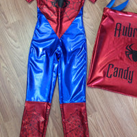Spiderman costume, spiderman outfit, spandex spider-man suit for kids, toddler spider-man costume