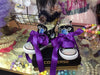 Vampirina Personalized Bling Converse, Purple and Black shoes, Custom Converse, Custom Baby Shoes, Custom sneakers
