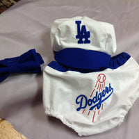 Baby boy Dodgers outfit, Dodgers costume
