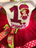 Strawberry Shortcake Tutu Birthday Outfit,first birthday outfit,Second Birthday Any Age, Strawberry Shortcake Dress