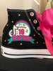 Tik Tok personalized bling Converse to match any outfit,Baby Bling Shoes, Birthday Shoes, Personalized Baby Shoes, Baby Shower Gift