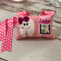 Tooth Fairy Pillow, tooth pocket bag,tooth pillow