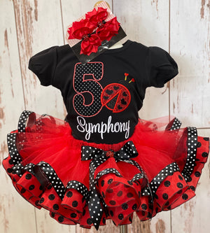 LadyBug birthday Tutu, Lady Bug Embroidery Birthday Shirt, Lady Bug Bi | The Tutu Princess LadyBug birthday Tutu, Lady Bug Embroidery Birthday Shirt, Lady Bug Bi | The Tutu Princess