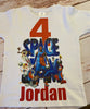 Camiseta de cumpleaños con tema de Space Jam, camiseta de cumpleaños de LeBron James, camiseta de cumpleaños de Bugs Bunny, camiseta de baloncesto