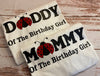 Lady Bug theme family birthday shirts, Ladybug Mommy Shirt, Ladybug Daddy Shirt
