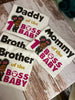 Boss Baby tema camisas de cumpleaños familiares, camisas de bebé jefe, camisas de fiesta de bebé jefe