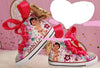 Moana Hawaiian themed Bling Converse, Moana Bling Converse, personalized converse shoes, Custom Moana Shoes, Custom Bling Chucks
