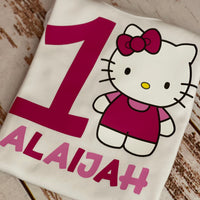 Hello Kitty Birthday Shirt, Hello Kitty Kawaii Birthday T-Shirt