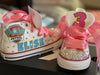 Dog Patrol Personalized Chucks, Patrol Birthday Sneakers , Any Character, Personalized Baby Shoes