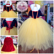 Snow White Inspired Dress, Snow White Dress, Princess Costume, Snow White dress,toddler princess dress,Blue Princess Costume
