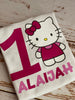 Camiseta de cumpleaños de Hello Kitty, camiseta de cumpleaños de Hello Kitty Kawaii
